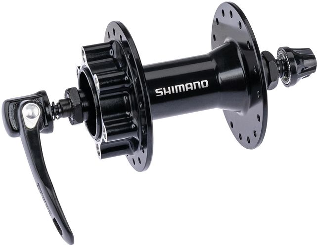 Shimano Vorderradnabe HB-QB400 32 Loch schwarz