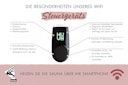 Vorschaubild Karibu 4,5 kW Saunaofen finnisch anthrazit inkl. Huum WLAN Steuergerät mit App-Steuerung