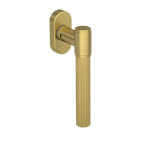 Griffwerk Fenstergriff VAYA 136 ARIS Gold matt R 7x42mm