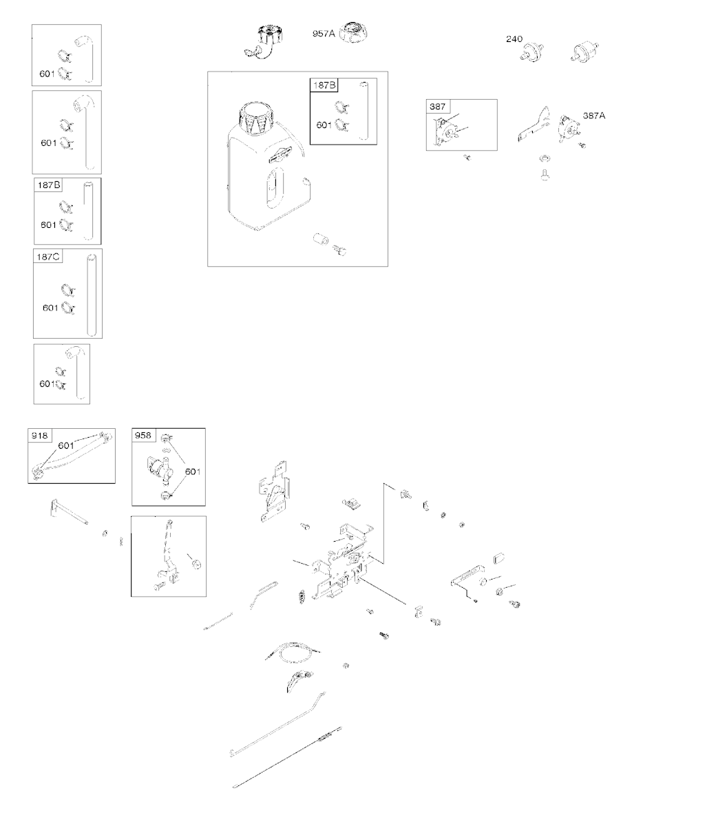 Explosionszeichnung Ersatzteile