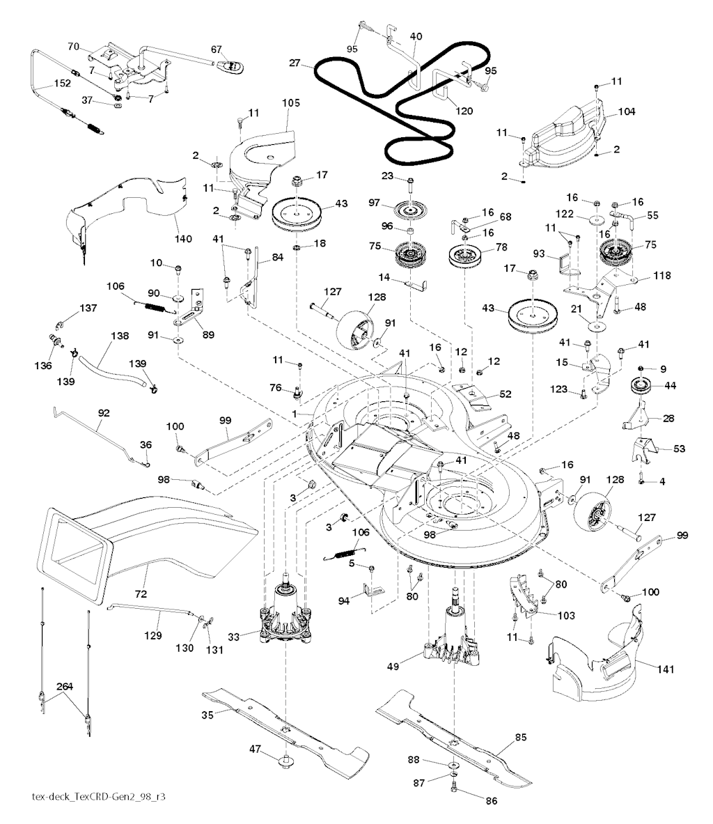 Explosionszeichnung Ersatzteile