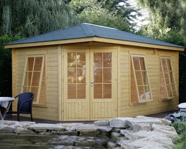 Wolff Finnhaus Gartenhaus Anna 40-A/2-Raum