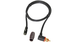 Tecmate Optimate Adapterkabel von DC 2,5mm auf DIN Winkelstecker