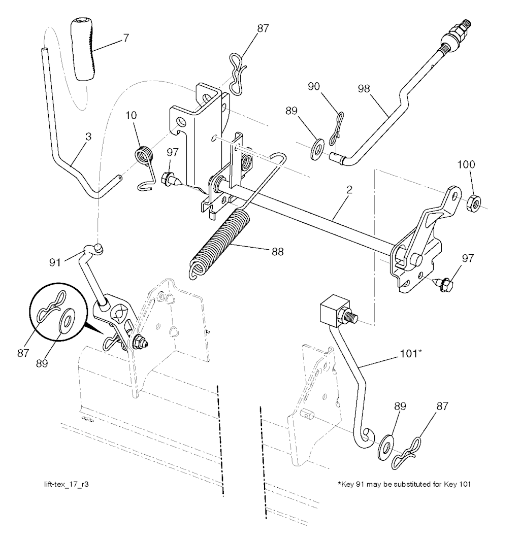 Explosionszeichnung Ersatzteile