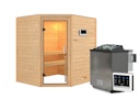 Vorschaubild Karibu Woodfeeling Sauna Mia - 38 mm Massivholz Aktionssauna