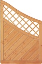 Vorschaubild T&J CLASSICO Sichtschutz Rankgitter Krone Douglasie 900 x 1400/900 mm