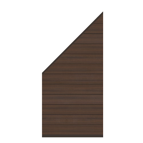 TraumGarten System WPC Platinum Zaun-Anschluss-Set