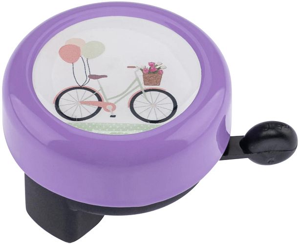 Reich Klingel City-Biking violett,weiß