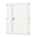 Vorschaubild Skan Holz Doppeltür für Carports/Gartenhäuser Rahmenaußenmaß 148 x 198 cm