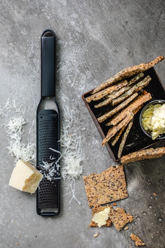 Microplane Zester BLACK SHEEP Black Steel