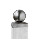 Vorschaubild TraumGarten Pfostenkappe Edelstahl