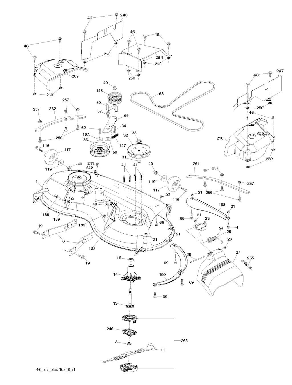 Explosionszeichnung Ersatzteile