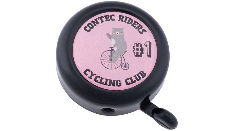CONTEC Kinderklingel Kid-a-Ring schwarz,rosa
