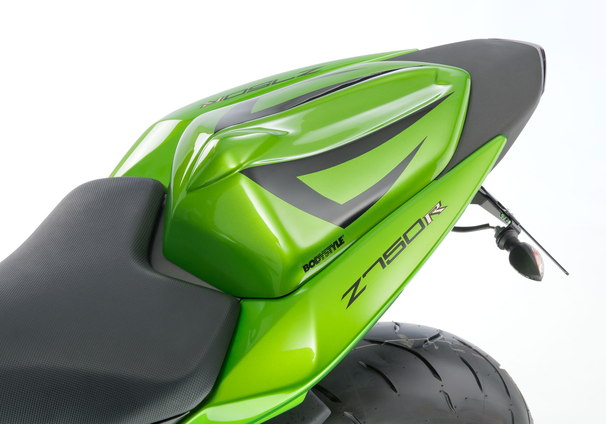 BODYSTYLE Sportsline Sitzkeil ABS Kunststoff unlackiert für KAWASAKI Z750, Z750R