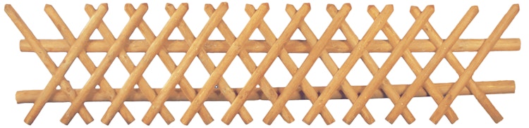 T&J Jägerzaun ohne Querriegel