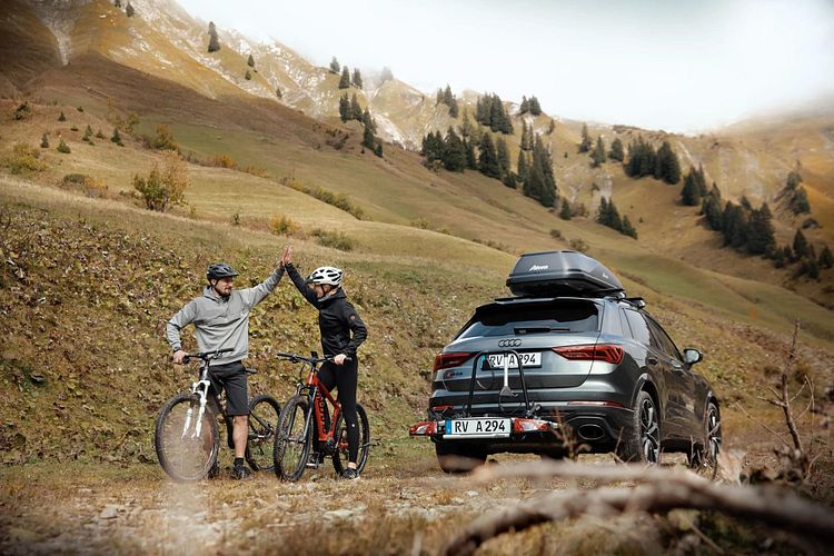 Atera Heckträger Strada Trail 2 schwarz/silber