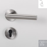 Griffwerk Wechselgarnitur LUCIA PROFESSIONAL K3 - Edelstahl mattZubehörbild