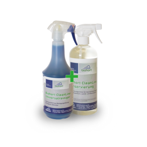 Biohort CleanLine Sparset (Universalreiniger 1000 ml + Konservierung 750 ml)