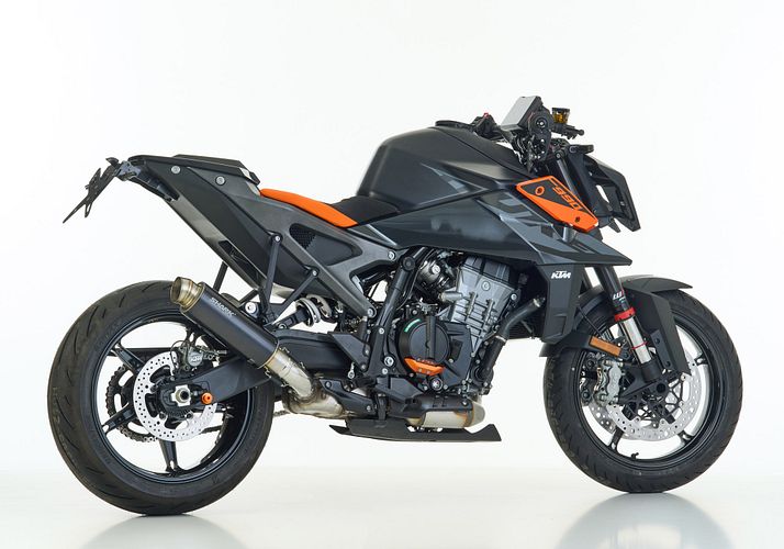 Shark Performance SLIP-ON Aluminium eloxiert schwarz SRC 4 für KTM 990 Duke EURO5+  