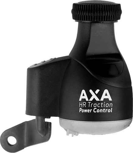 Axa Dynamo HR-Traction Power Control rechts schwarz schwarz / silbergrau SB-verpackt, Mod. 25