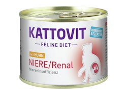 KATTOVIT Feline Diet Niere/Renal 185g Dose Katzennassfutter Diätnahrung
