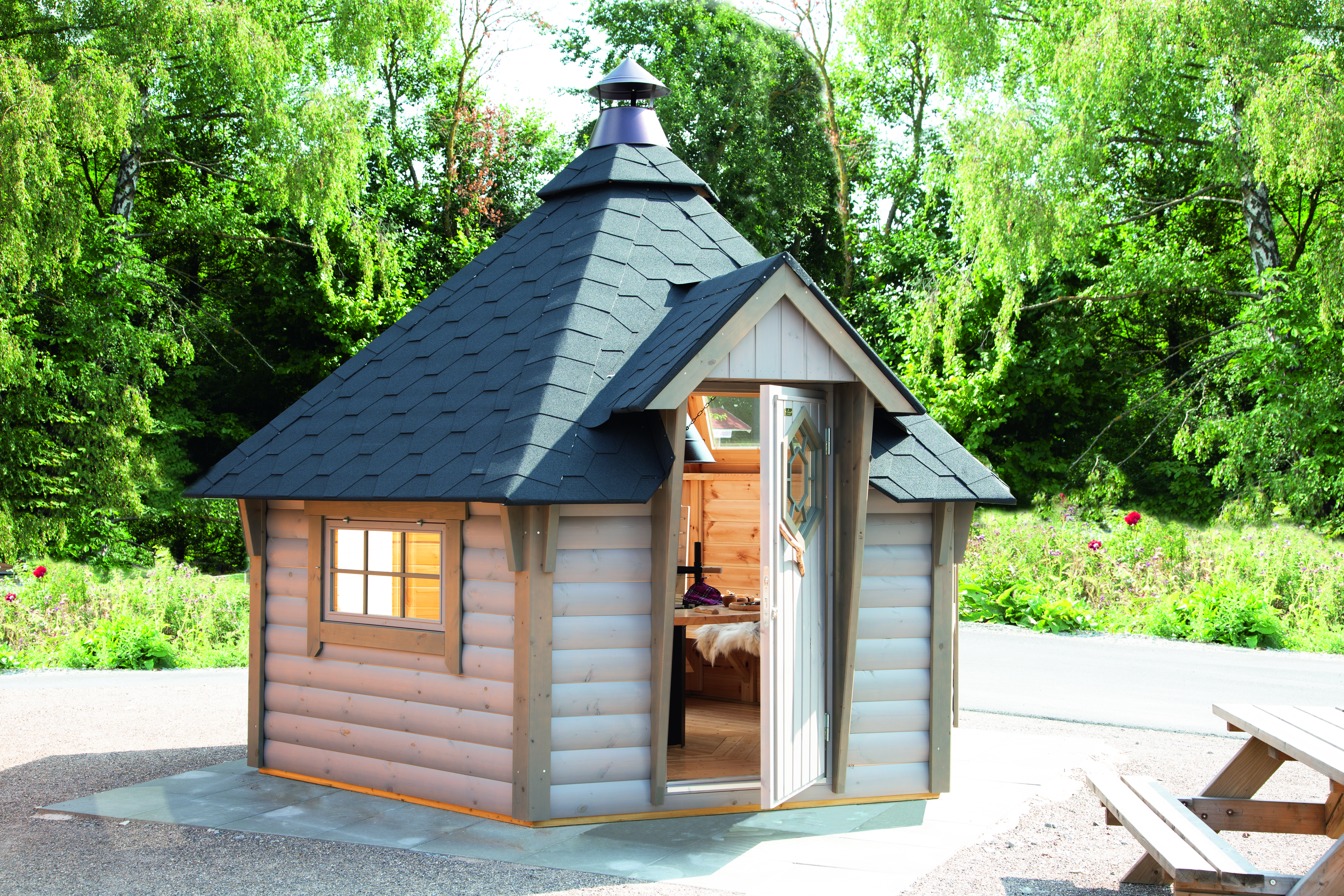 Wolff Finnhaus Grillkota 9 de luxe (A)