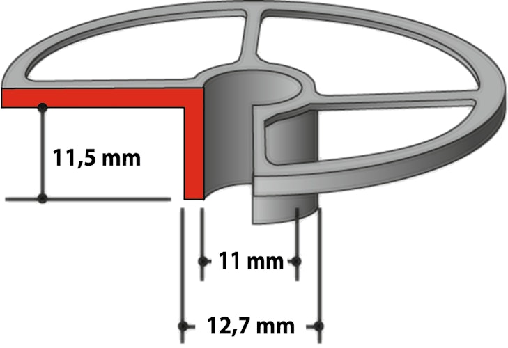 Makita Kopierhülse 12,7mm 193333-1