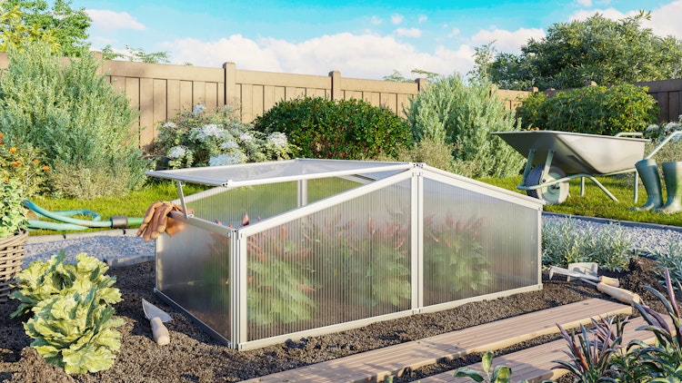 Vitavia Frühbeet Gaia XS inkl. 2 Dachfenstern