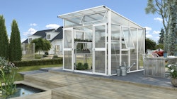 Vitavia Gewächshaus Aura 7800 inkl. 4 Fenstern - 7,8 m²