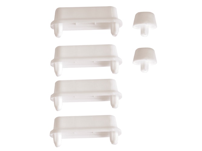 WC-SITZ PUFFERSET 10 4 RING /2 DECKELPUF.