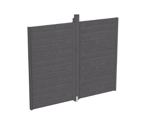 Skan Holz Wand-Element für Pavillon Toulouse