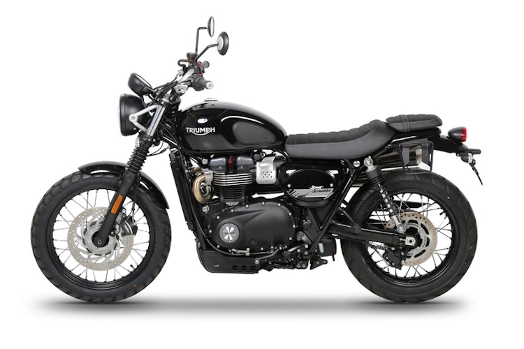 SHAD Seitentaschen Halter Café Racer Triumph Scrambler
