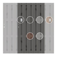 Traumgarten JUMBO WPC Einzeltor auf Maß