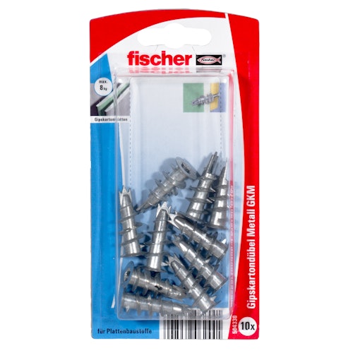 FISCHER Gipskartondübel GKM K (10 Stück)