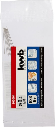kwb HSS-G Boh 0,4mm LS PRE 205004