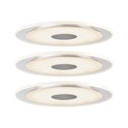 Vorschaubild Paulmann Einbauleuchte Whirl 3er Set LED 6W Chrom