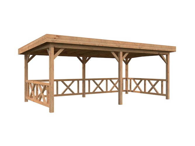 Palmako Carport/Pavillon Connect Lenna 16,6 m² Set 307