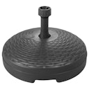 Vorschaubild doppler Füllsockel Rattan-Optik 18 Liter, Kunststoff Anthrazit