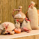 Vorschaubild NOOR Jutesäckchen 10 St. Nikolaussäckchen versch.Größen