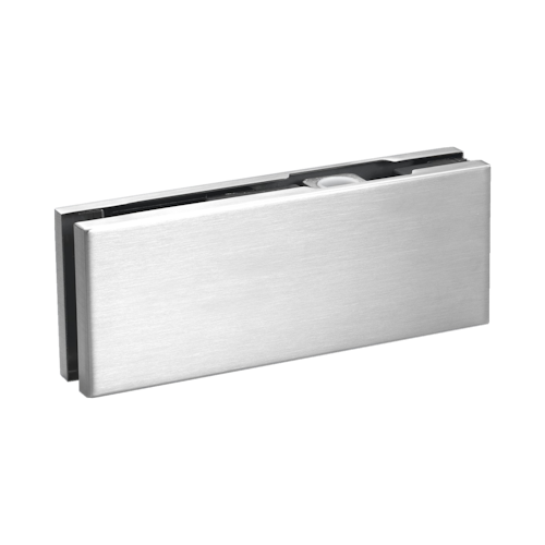 Griffwerk Pivot PT20Plus- Edelstahl matt Eckbeschlag oben inkl. Drehpunkt, 8-12mm