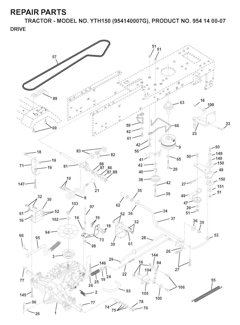 Explosionszeichnung Ersatzteile