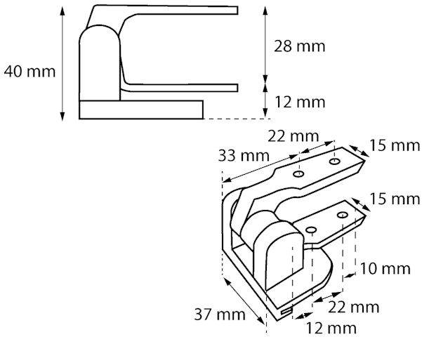 WC-SITZ BEFESTIGUNG +SCHAR. NR33 O.SSK