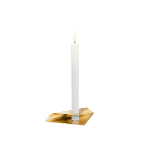 höfats Kerzenhalter SQUARE CANDLE gold