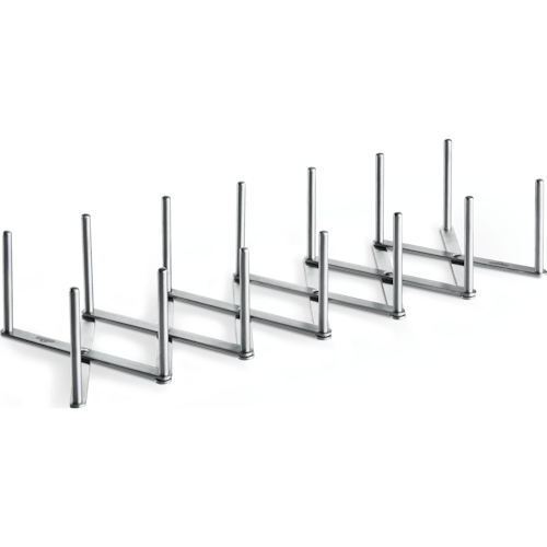 NAPOLEON Spare-Rib-Halter Edelstahl, verstellbar (56012)