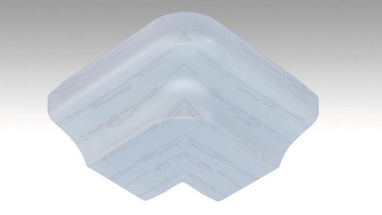 MeisterWerke Zubehör-Decken Außenecke Eckig