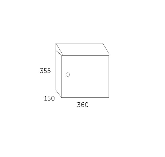 ALLUX 400 Briefkasten