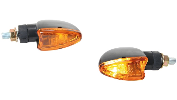 Spec-X Blinker Arrow Schwarz 17 mm Lang