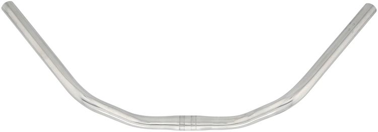 ErgoTec Cruiser-Lenker Edelstahl silber
