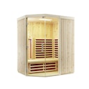 Vorschaubild Infraworld Infrarotkabine TrioSol Unica 2 inkl. VITALcorner inkl. 5-teiligem gratis Zubehörset