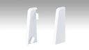 Vorschaubild MEISTER Endkappen Fußleiste Profil 3PK (je 1 Stk. L|R / VPE)  Weiß 2001